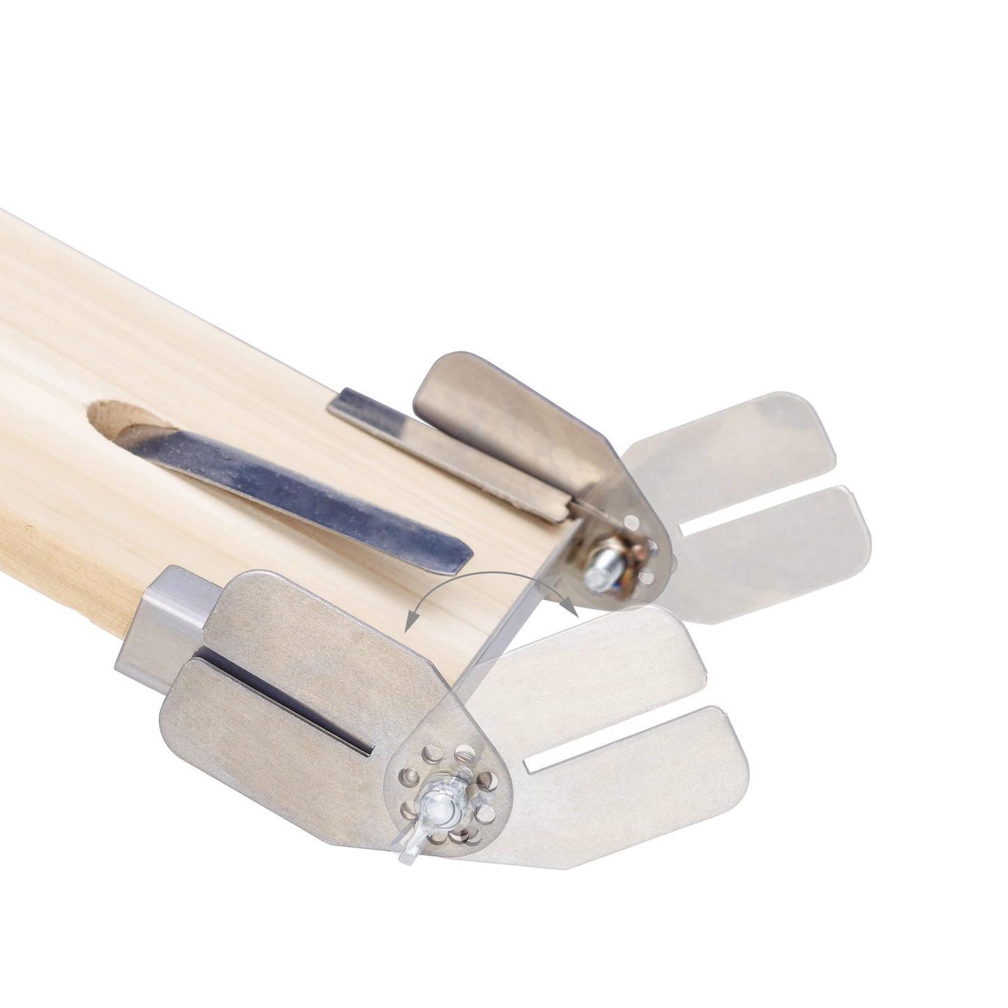 Relaxdays Cedar Planks for Grilling Salmon, Set of 2, Cedarwood Board, Adjustable Stainless Steel Holders, Natural