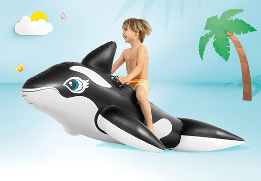 Intex 58561EP - Ride-On Whale, 76 x 47 inches