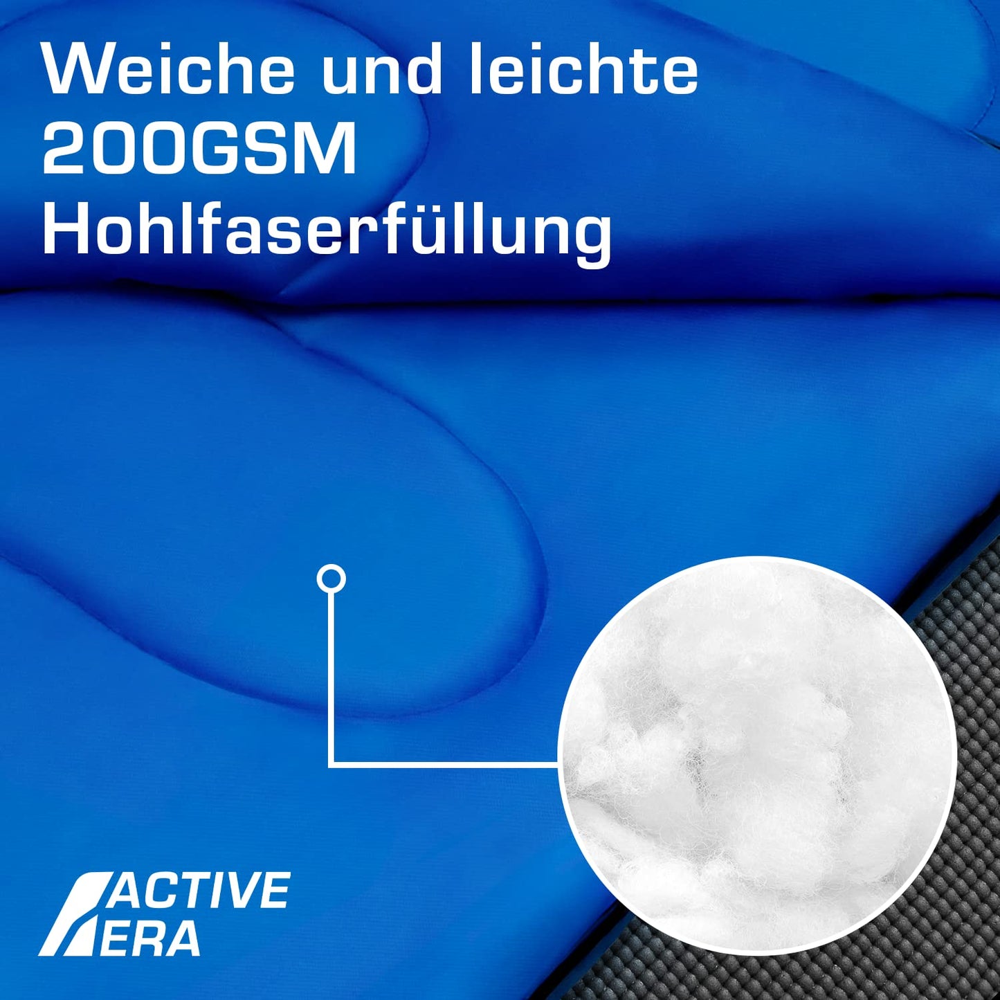 Active Era Sleeping Bag -3°C to 15°C for Summer, Spring, Autumn - Lightweight Outdoor and Indoor Sleeping Bag - Blue