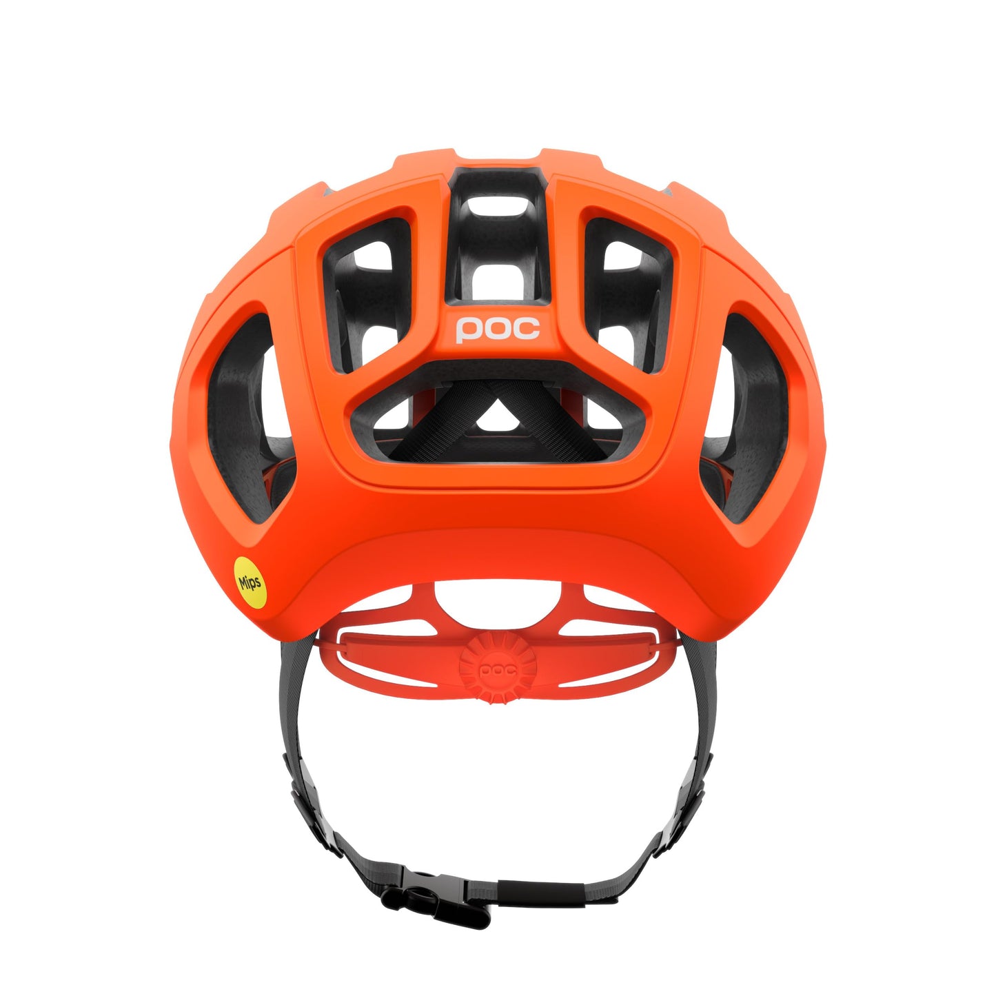 POC Unisex - Adult Ventral Air MIPS Bike Helmet, Fluorescent Orange Matte, S (50-56cm)