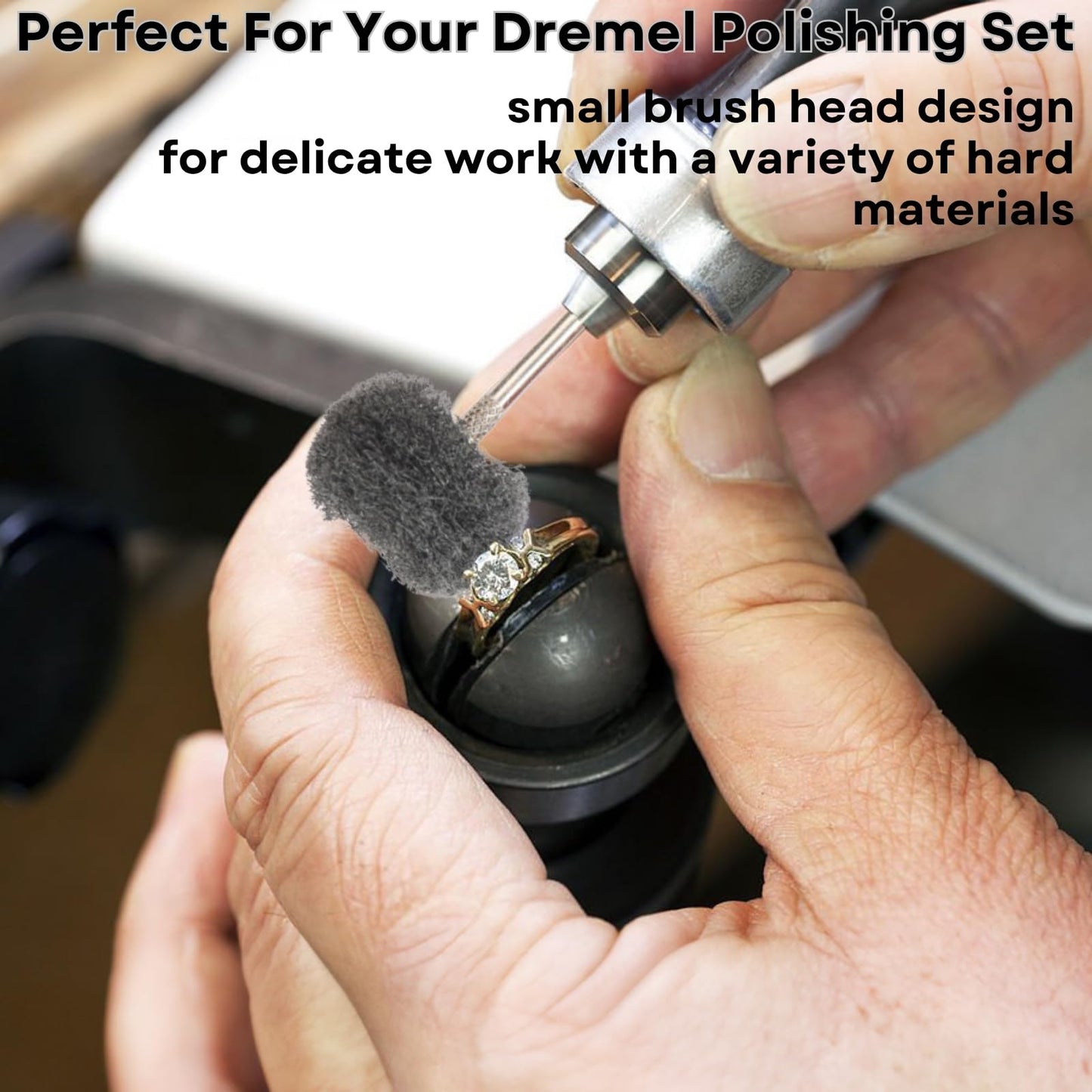 Shineboc 100 Pieces 25mm Sanding Discs Polishing Grinding Wheels, Sanding Abrasive Wheels 80 Grit for Dremel Rotary Tools for polishing and grinding glass, metal, and wood.