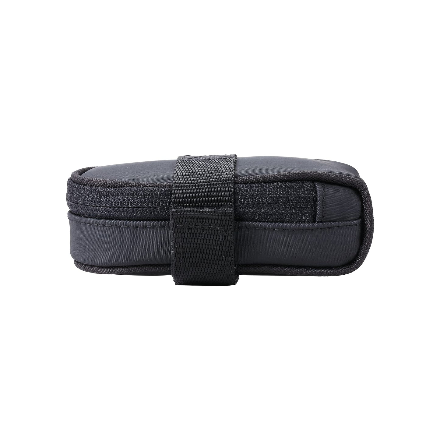 BBB Cycling bike saddle bag with universal straps for easy mounting on mountain, road, and city bikes. Saddle Bag, Racepack B, Black.