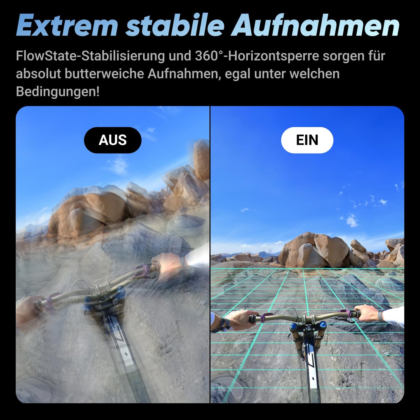 Insta360 X4 GPS Bundle - waterproof 8K 360° action cam, 4K wide angle videos, invisible selfie stick, detachable lens protector, 135 min battery life, AI editing, stabilization.