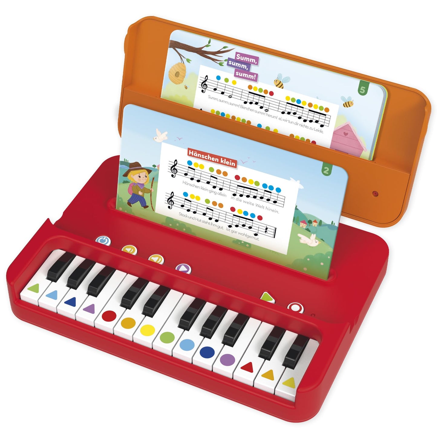 I am learning music - Music learning games for children - Learn notes and record melodies - Includes 12 sheets with popular children's songs & handy carrying case - For children ages 5 and up.