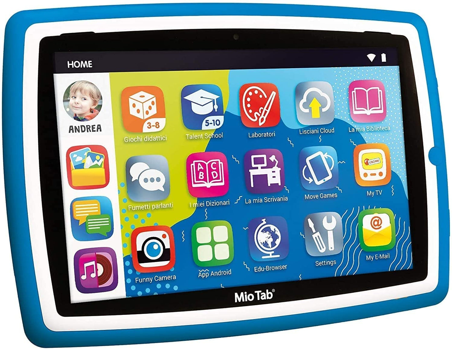 Lisciani Giochi-Mio Tab 10" STEM Coding XL 2021, Multicolor, 89055