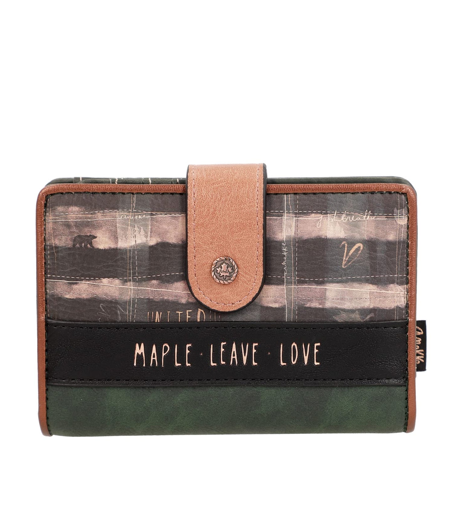 Anekke Wallet M with flap, combo (theforest), size -