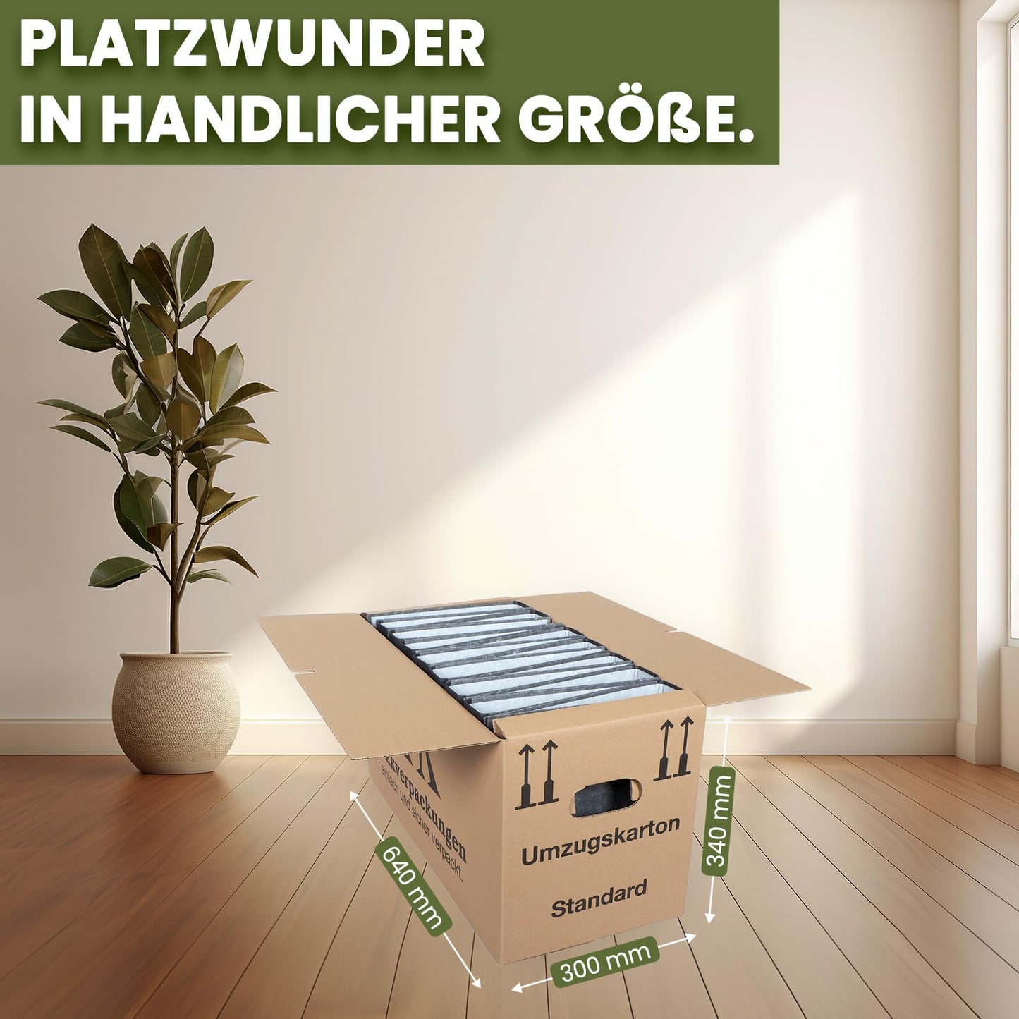 30 moving boxes basic 640 x 300 x 340mm