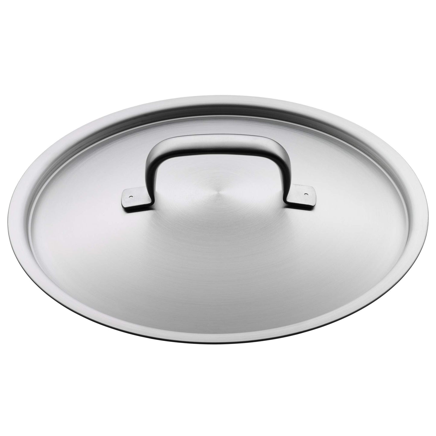 WMF Gourmet Plus 5-piece Induction Pot Set, includes metal lids, made of Cromargan stainless steel, non-coated induction pots with inner scaling.