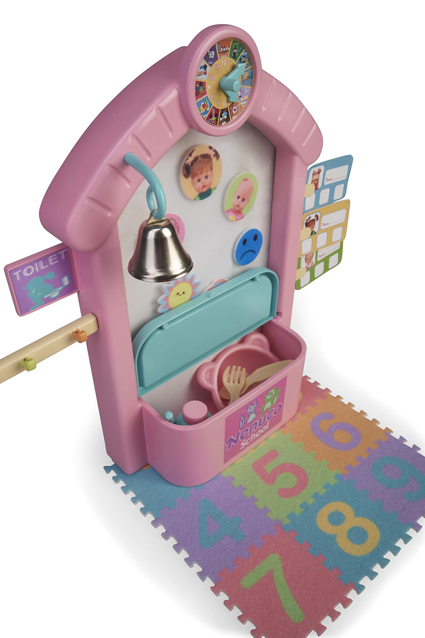 Nenuco Daycare Doll Set includes baby doll and nursery accessories for children ages 3 and up.
