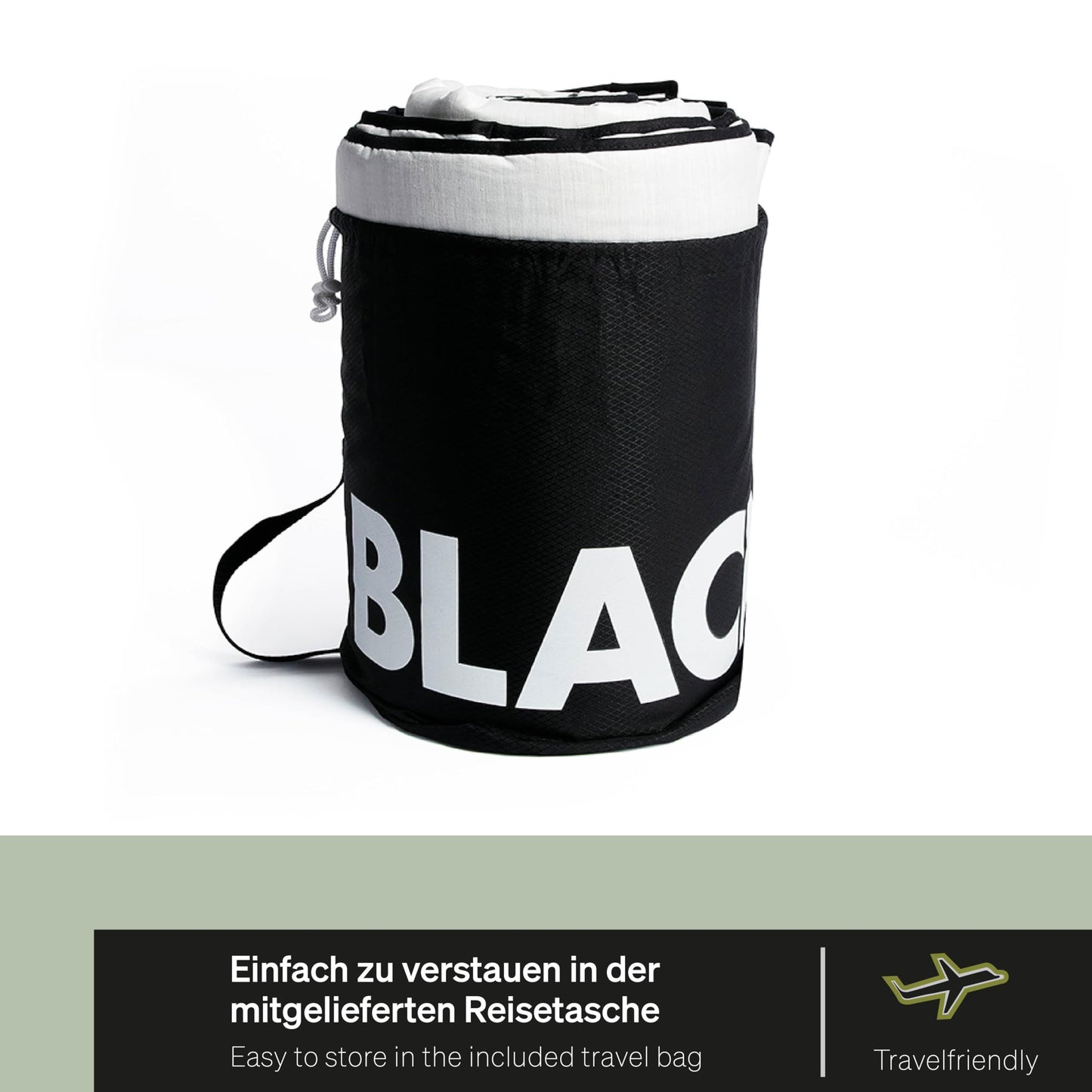 BLACKROLL® Recovery Blanket Winter - Breathable winter blanket with CELLIANT® regeneration, 155x220cm, Made in Germany, Vegan.