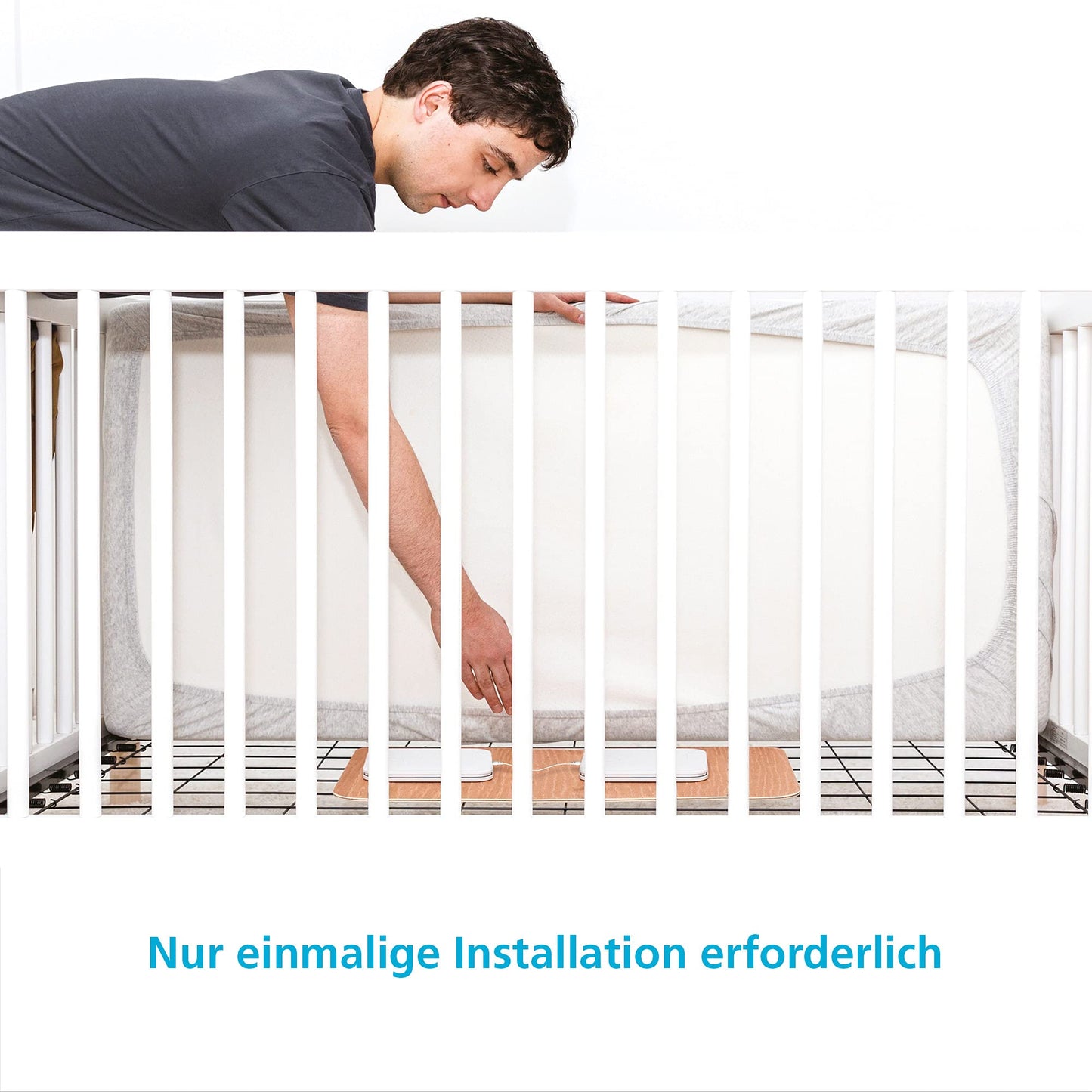Angelcare SmartSensor Pro 3, 3-in-1 monitoring: video + audio + movement with wireless sensor pads, room temperature display.