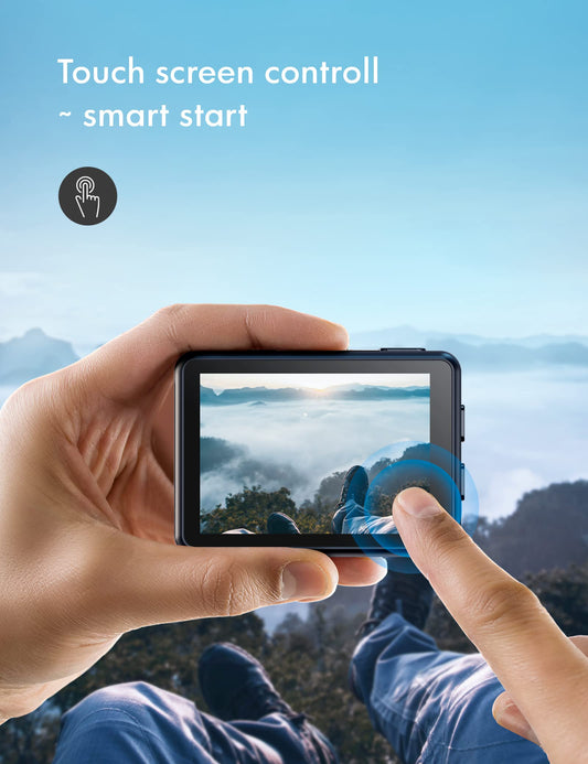 WOLFANG GA200 Action Cam 4K 24MP Underwater Camera with WiFi, 40M Waterproof, EIS Image Stabilizer, Touchscreen, Helmet Camera, 170° Wide Angle Camcorder (Charger, 2 Batteries, and Accessories Kit)