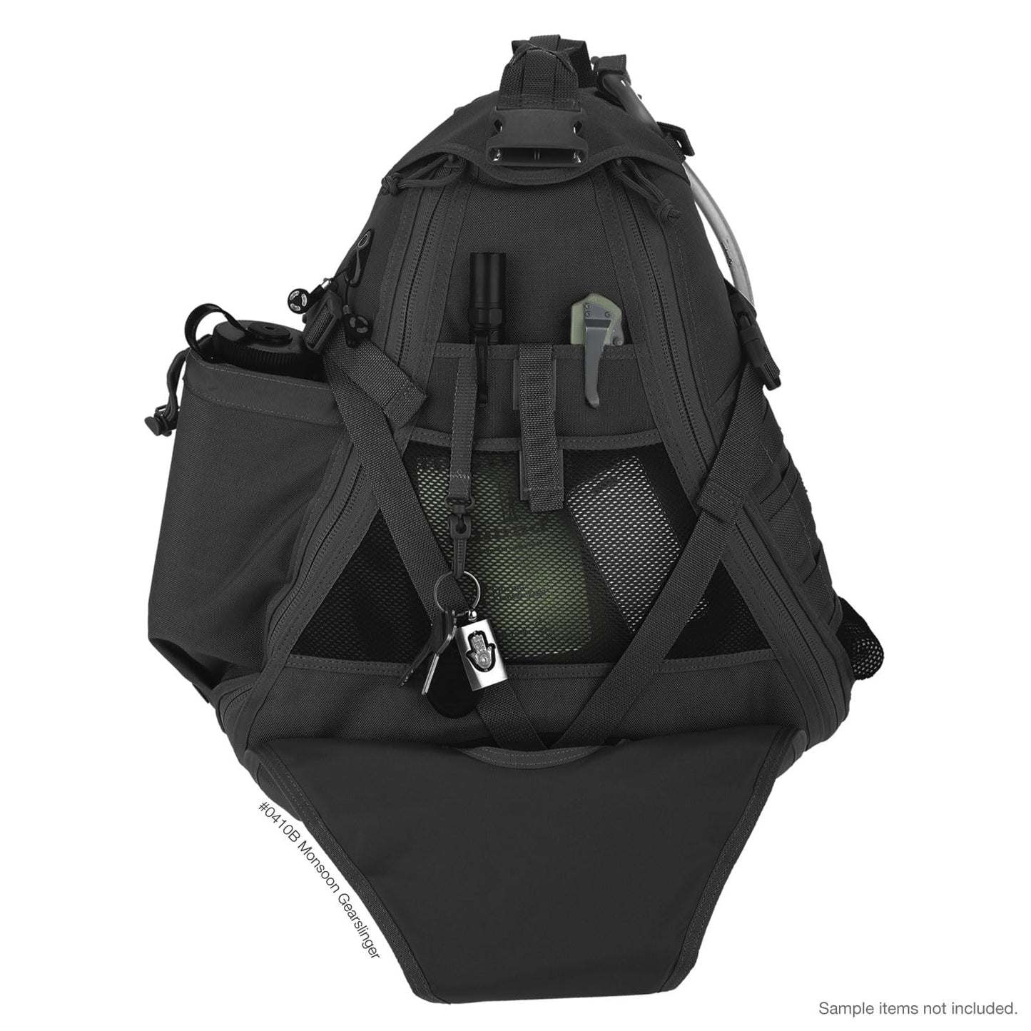 Maxpedition Gearslinger Monsoon, black, 16 liters, 0410