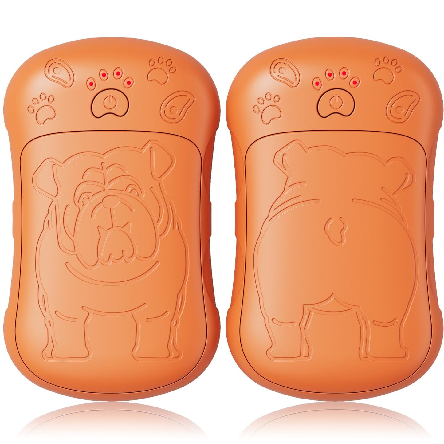 Electric Hand Warmers, 2-pack with 6000mAh rechargeable battery. Ideal for outdoor sports, hunting, golf, camping. Great warm gift for women, men, and children.