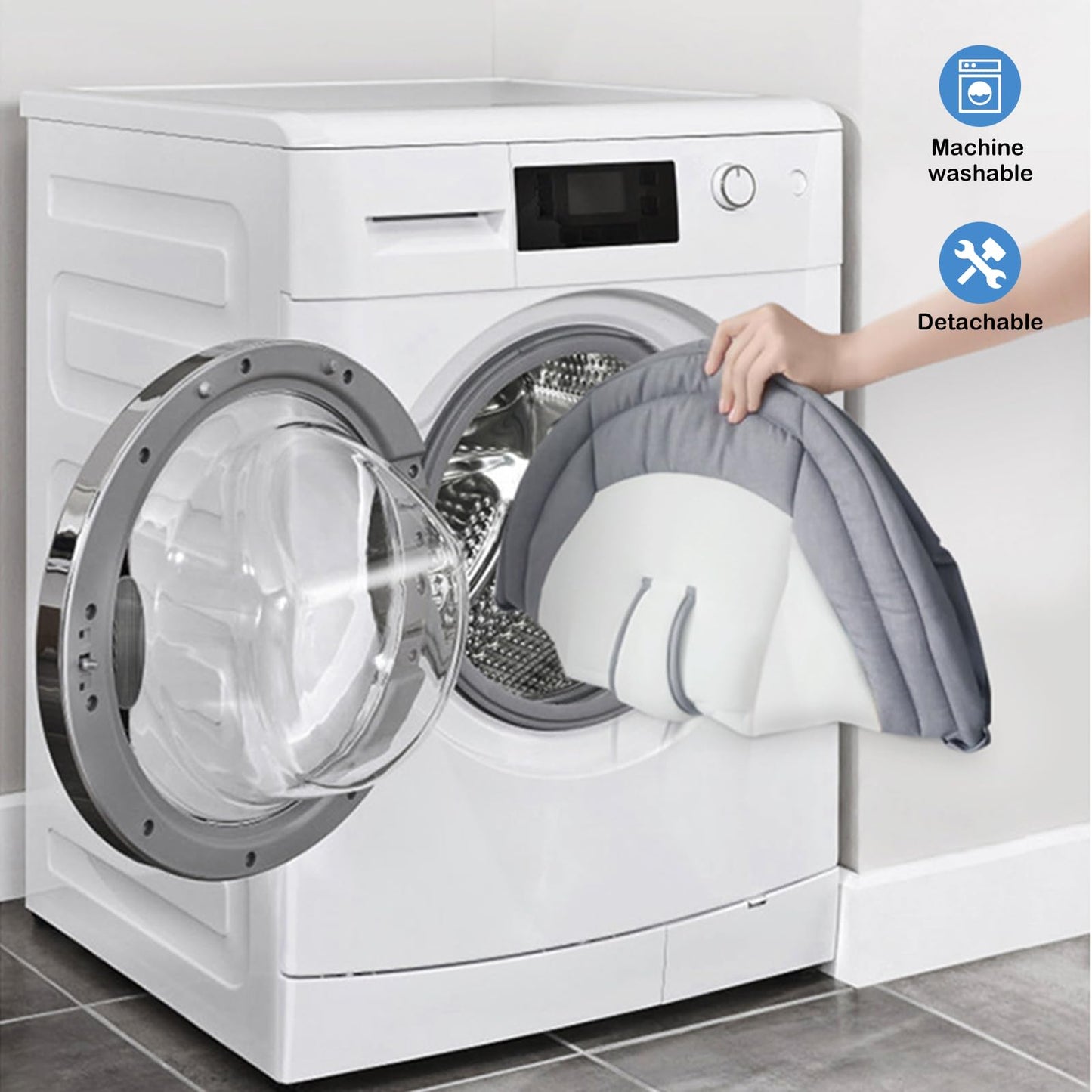 Baby bouncer, swing with tilting function, foldable, rocking baby with Bluetooth function.