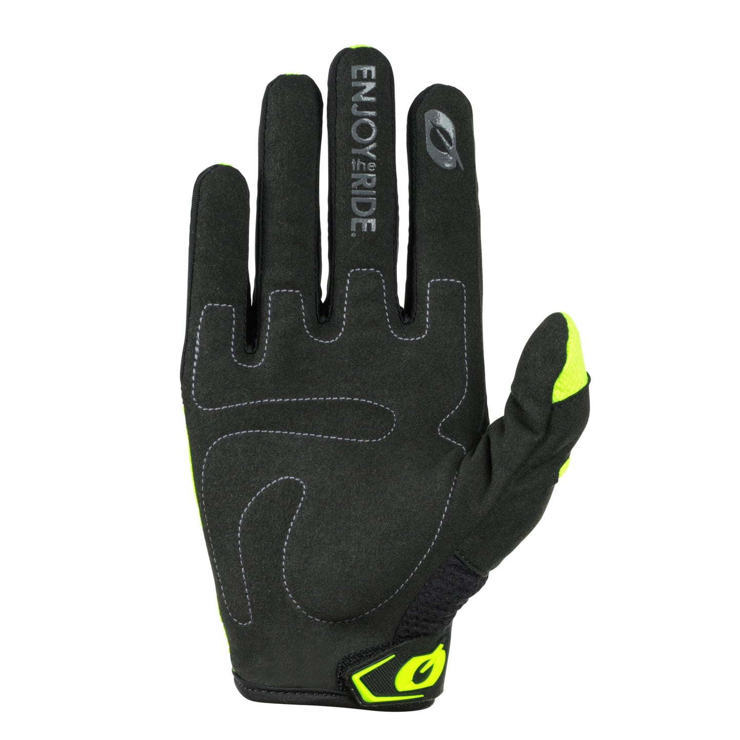 O'NEAL | Bike & Motocross Gloves | MX MTB FR Downhill | Fit, Breathable Material | Element Glove RACEWEAR V.24 | Adult | Black Neon-Yellow | Size XL