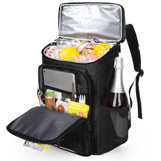 Aoking SN1075 thermal backpack in shades of gray, 24 l