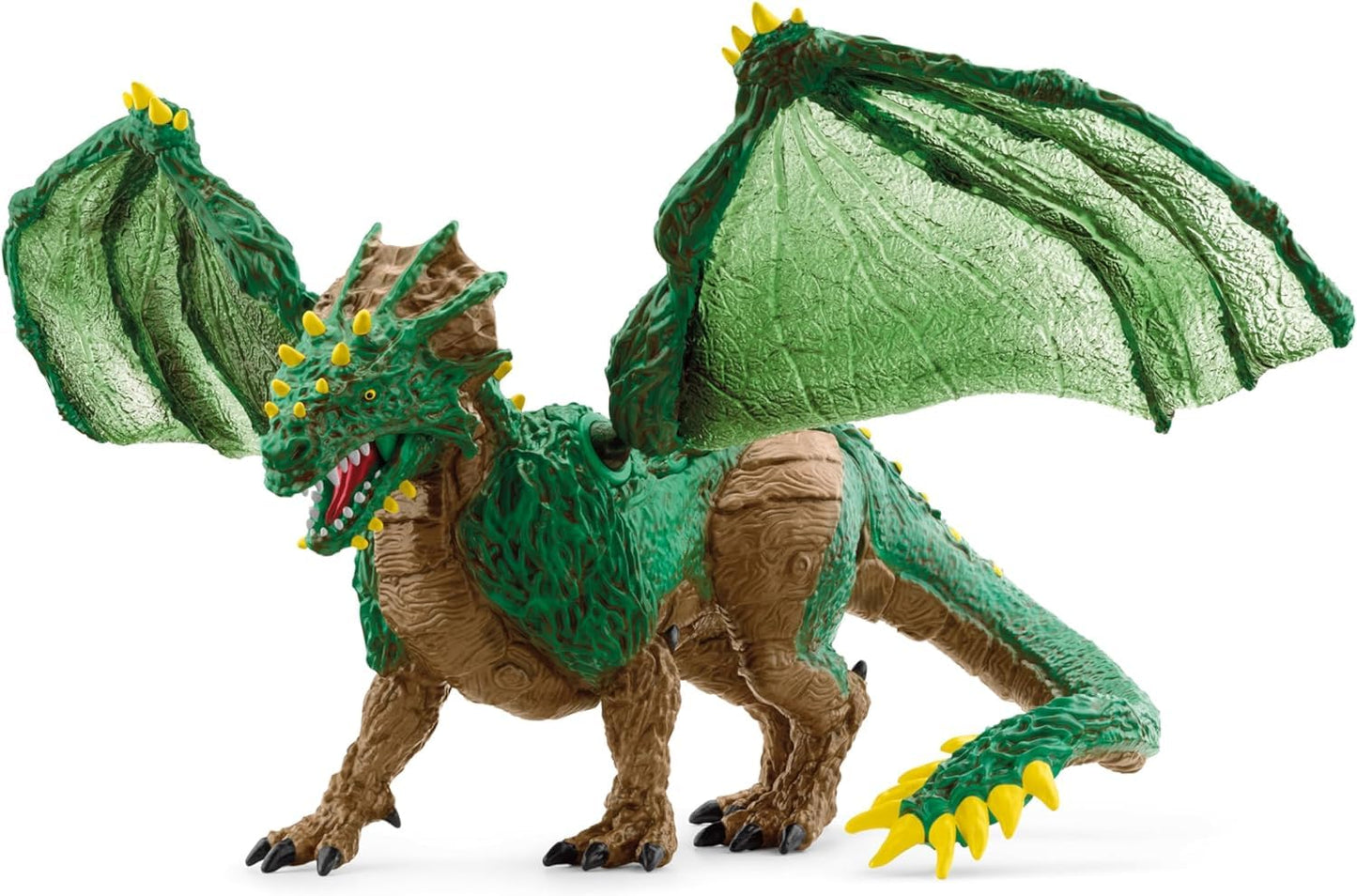SCHLEICH ELDRADOR Creatures | Jungle Dragon 70791 | detailed monster figurine with movable wings | great gift for girls and boys | toy for ages 7+ | 28 x 17 x 11 cm