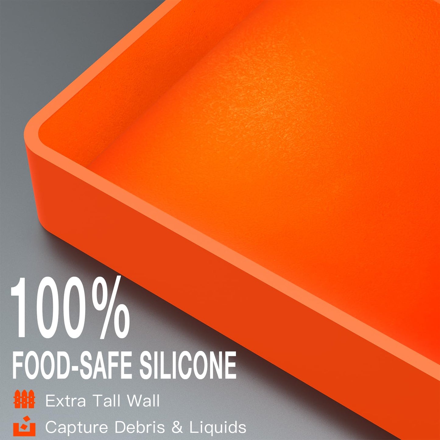35.98 inch large grill mat for Blackstone griddle, silicone protective mat, durable, food-safe silicone grill cover for year-round cooking, protects grill from rodents, insects.
