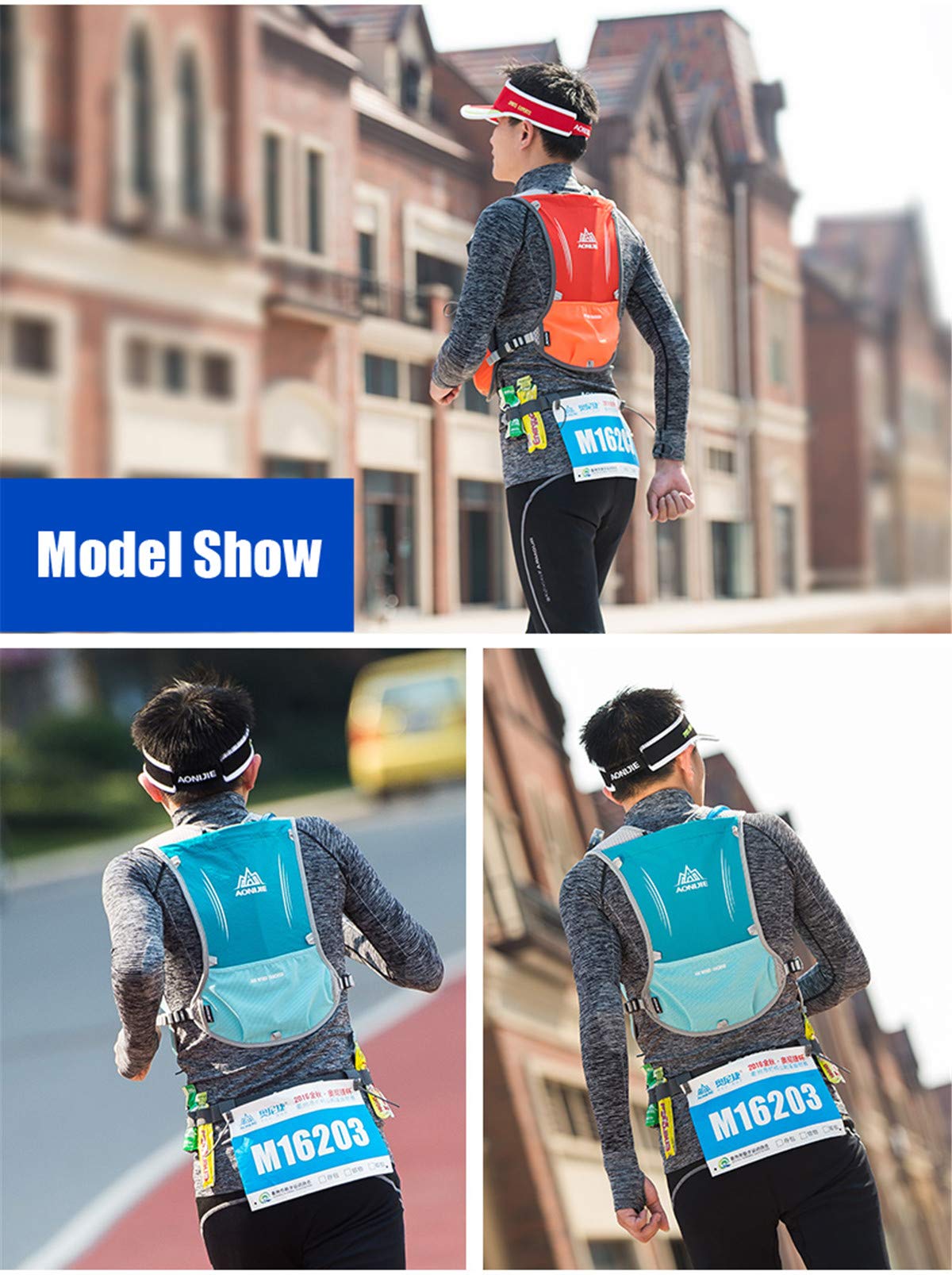 Win. Deeper 5L ultralight hydration pack trail backpack vest, hydration pack cycling backpack for running, camping, hiking, marathoners.