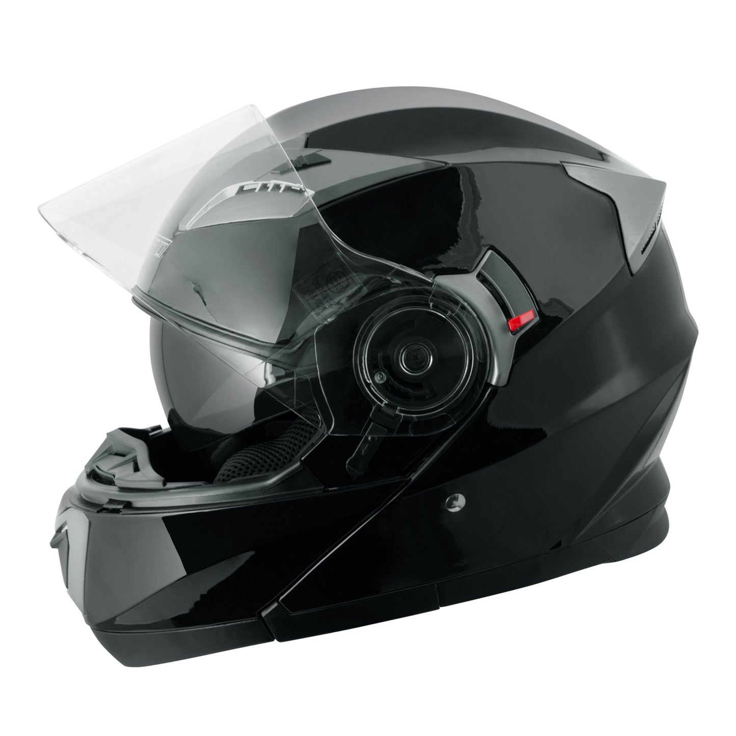 Helmet Flip-up helmet Inner sun visor Motorcycle helmet Modular Black M