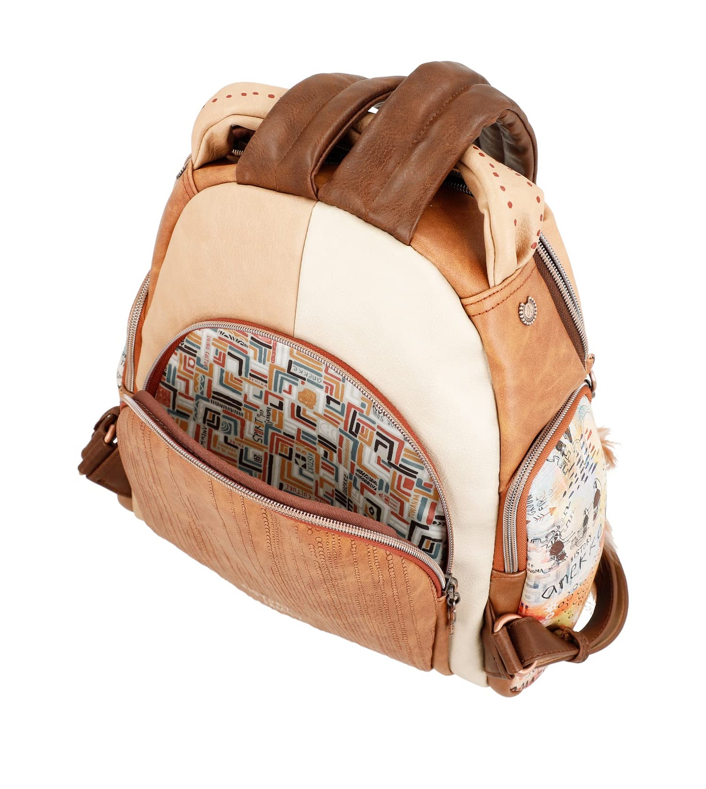 Anekke ladies day out 36625-221 Multicolored, 31 x 30 x 11 backpack for on the go, colorful