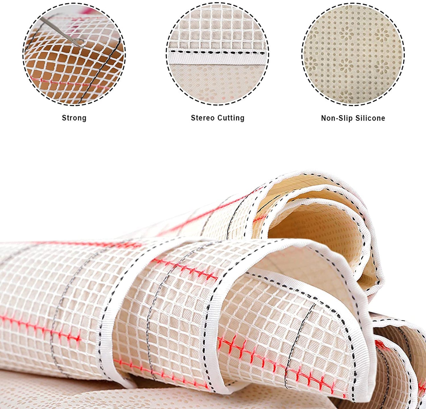 ROCKY&CHAO Latch Hook Rug Kit, 60x40cm DIY Knitting Carpet Set for Children and Adults.
