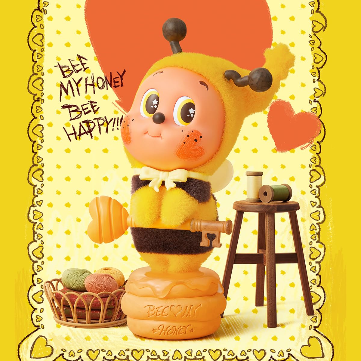 POP MART Twinkle Twinkle Bee Your Honey Figure Collectible Art Toy Toys Gifts 1PC