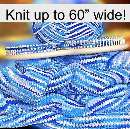 Authentic Knitting Board Afghan Loom