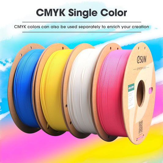 eSUN PLA+ Filament 1.75mm, Lithophane 3D Printer Filament PLA Plus, Accuracy +/- 0.03mm, 1KG Spool (2.2 LBS) CMYK Filament for FDM 3D Printers, Peach