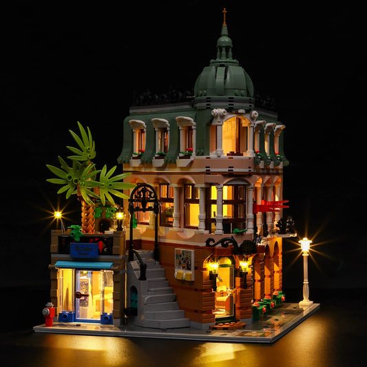 YEABRICKS LED Light Kit for Lego 10297 Creator Expert Boutique Hotel Building Blocks Model (Lego Set Not Included)
