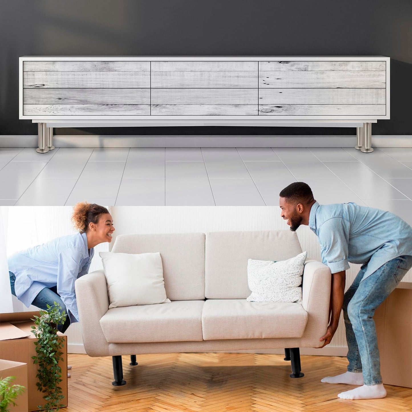 Stahlia furniture legs adjustable (set of 4) 30cm height BLACK MATTE Γ 38mm Aluminum cabinet legs can support up to 250kg sofa feet metal legs shelf feet.