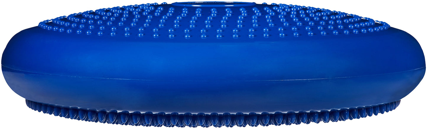 Amazon Basics Stability Ball with Inflatable Design, Dark Blue