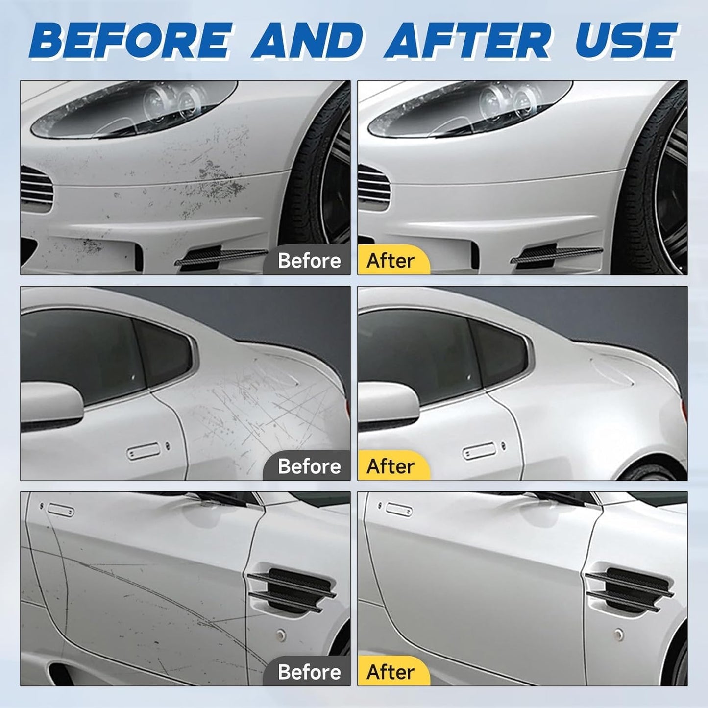 2025 Car Scratch Remover, Car Polish Scratch Remover, Car Scratch Repair Paste, Car Polish Set, Car Body Scratch Restoration to Restore Car Paint Shine (2PCS)