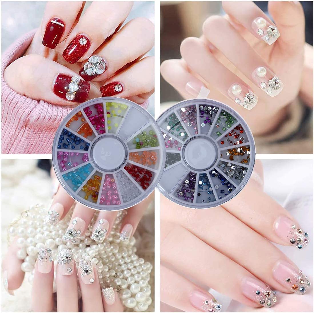 Acrylic Nail Kit with acrylic powder liquid and basic acrylic nail art tools nail DIY decoration acrylic nails starter kit gift box set