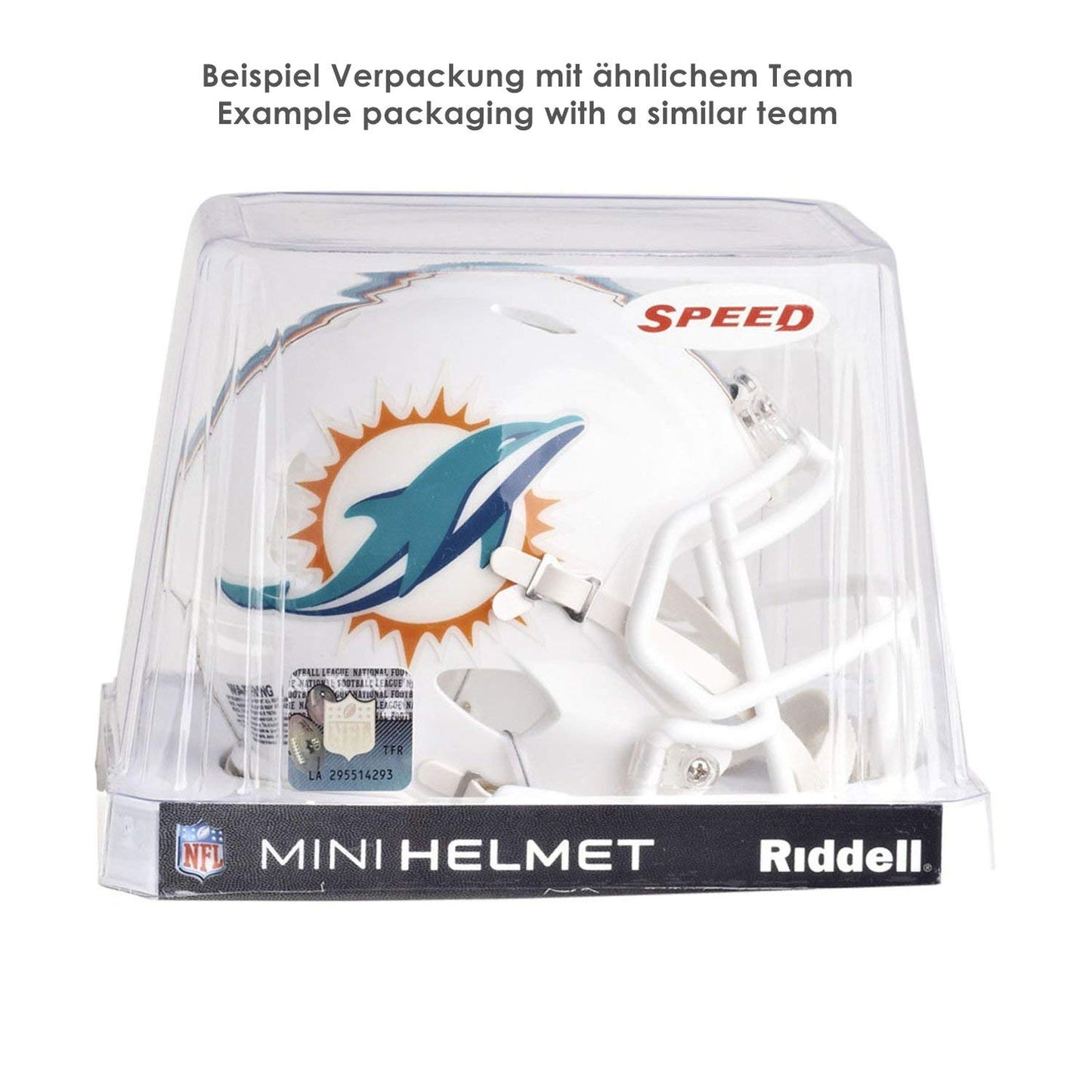 Riddell Detroit Lions Helmet Replica Mini Speed Style, Team Colors, One Size