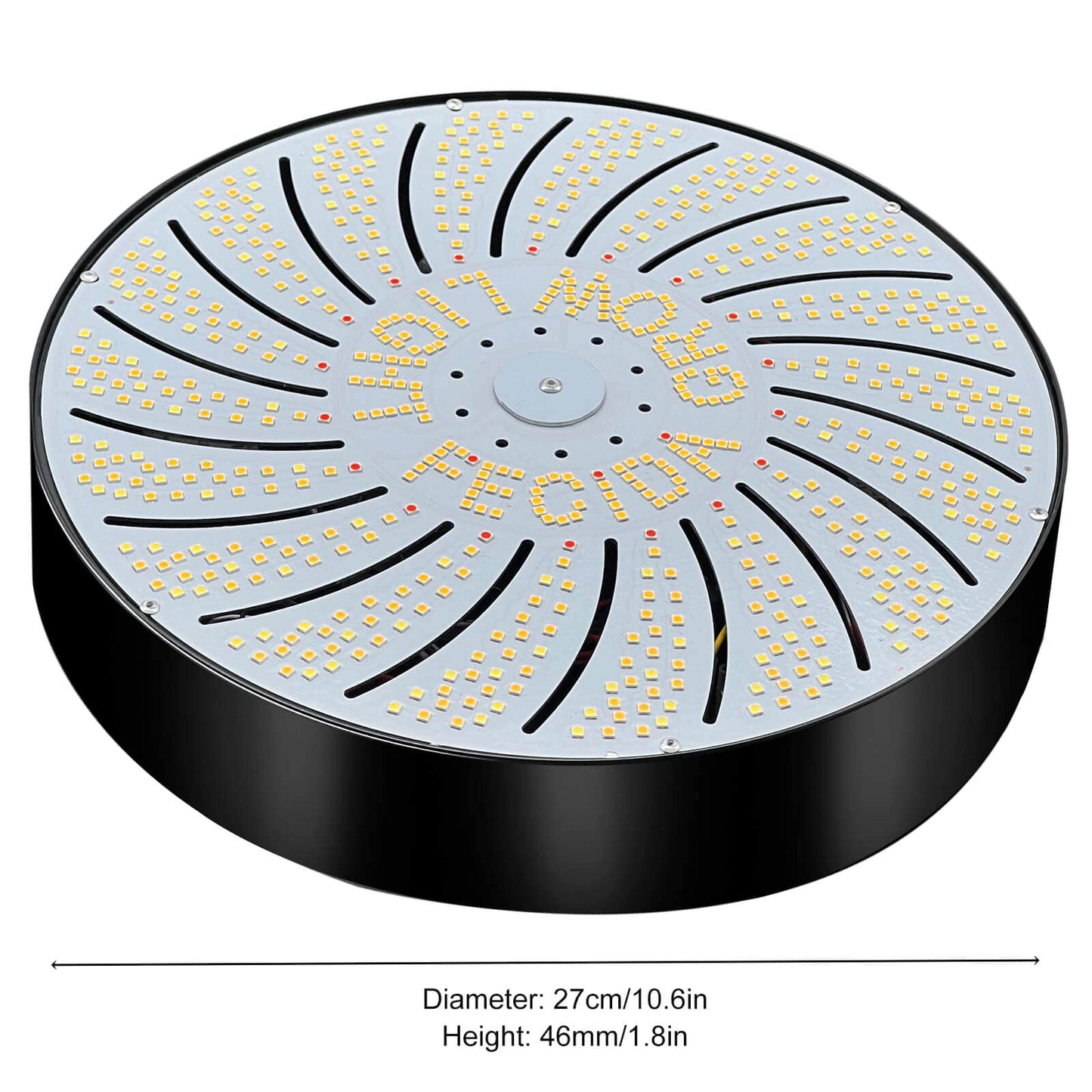 FECiDA LED Plant Lamp UFO1000, dimmable, growth lamp for indoor plants, plant lamp, seedling plant lamp, flowering.