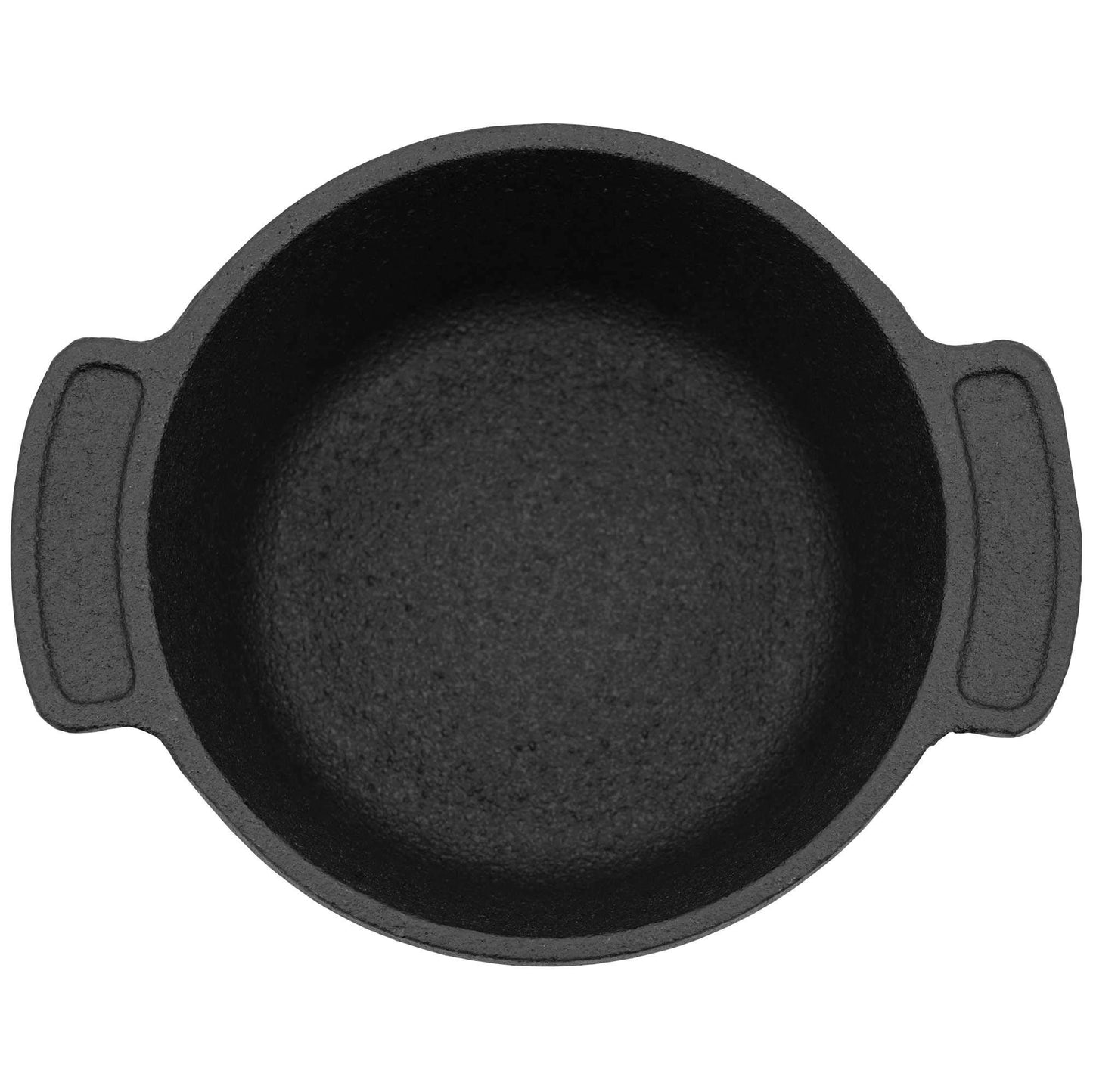 BBQ-Toro Mini Dutch Oven (4 pieces) | Ø 11 cm | Cast Iron Serving Pot with wooden base | pre-seasoned | Small cooking pot dutch oven
