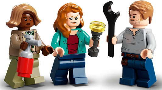 LEGO 76947 Jurassic World Quetzalcoatlus: Plane Heist, dinosaur toy with figures, gift for kids aged 7+.