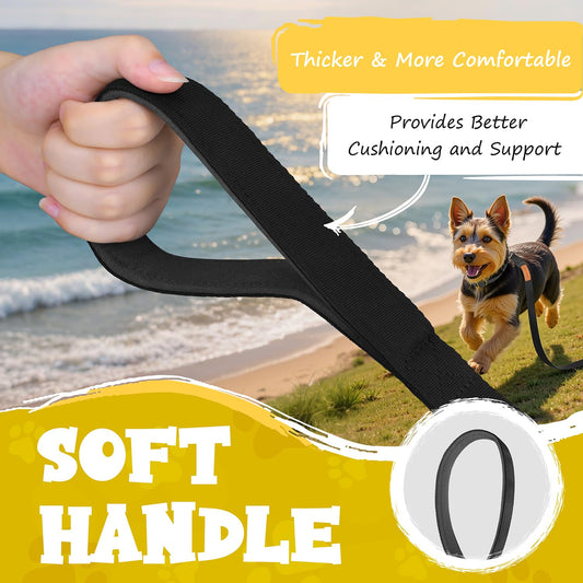 Dog leash, 3m 5m 7m 10m 15m 20m 25m 30m. This leash comes with a more sturdy clip, suitable for both large and small dogs. Perfect for walks, training, and outdoor activities. Built to last and resist tearing.