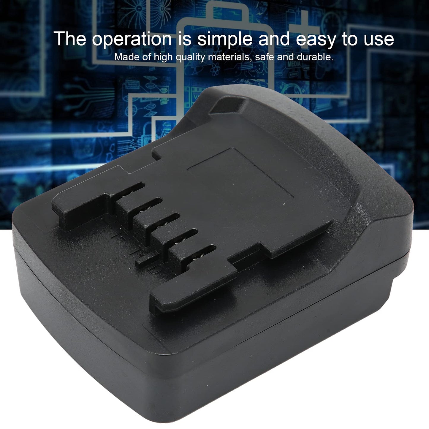 Adapter converter for Metabo 18V lithium electric tools.