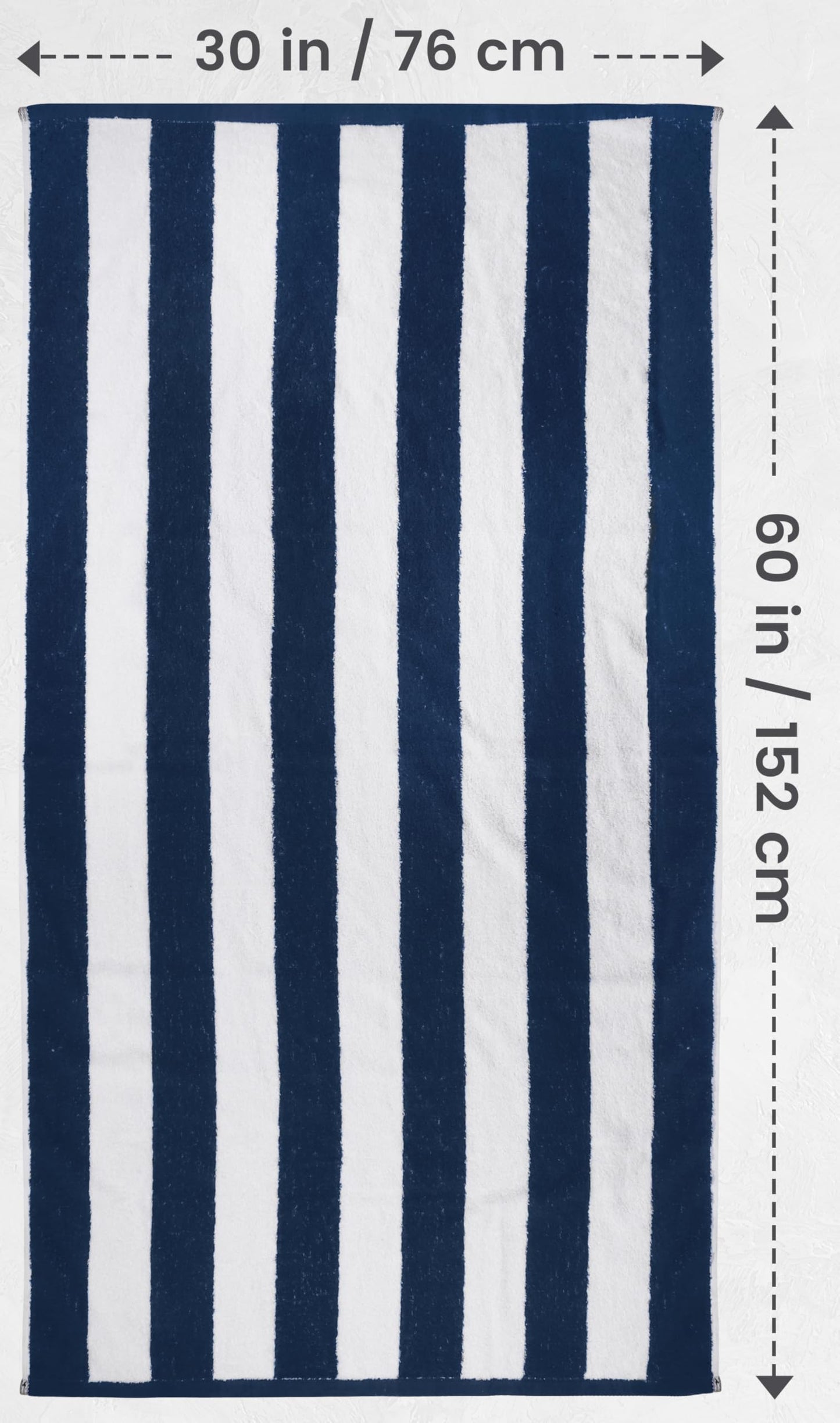 4-pack of Utopia Towels beach towels 30x60 inches, absorbent towels made of 100% cotton (Red, Navy Blue, Gray, Plum)