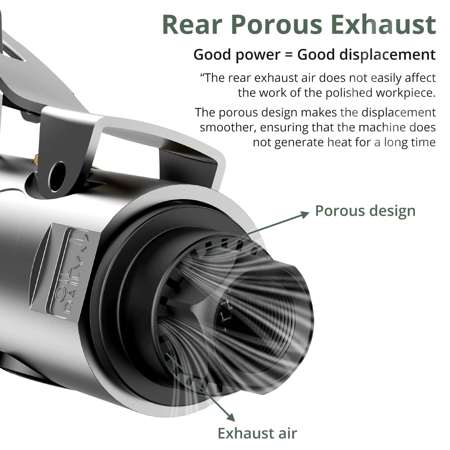 EYPINS Air Sander Set, Pneumatic Die Grinder Air Grinder 90° angled Angle Grinder 90psi(6.2Bar) with 50mm corundum disc, 50mm sanding disc, air valve, wool wheel sanding disc, polishing head