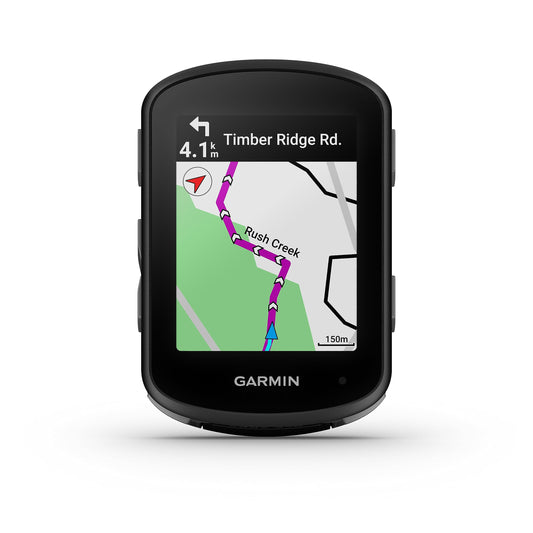 Garmin Edge 540 - EU Central + West, GPS bike computer with button control & HRM-DUAL – chest strap for recording heart rate data, ANT+ & Bluetooth technology
