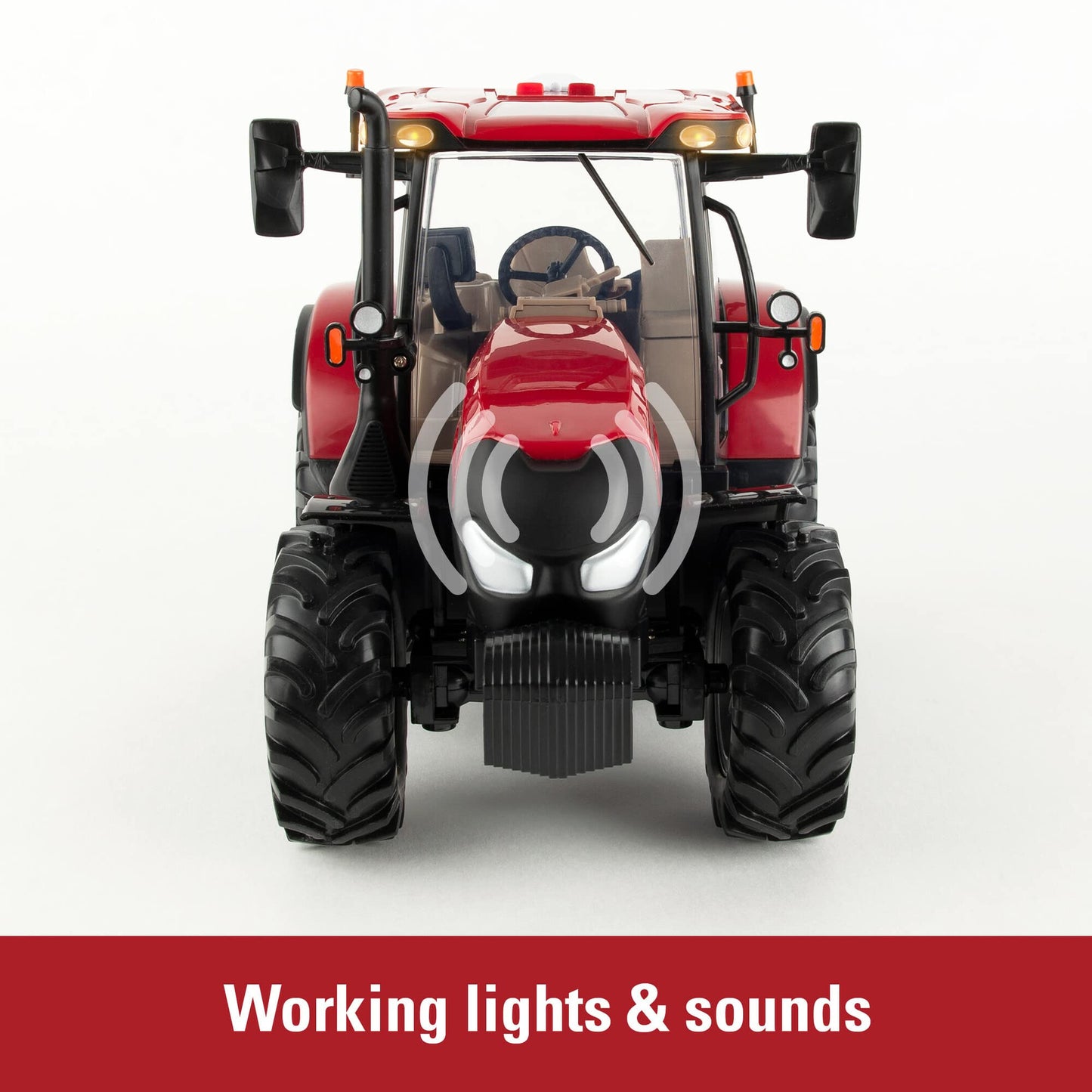 Big Farm Remote Controlled Case IH Maxxum 150 Tractor, farm toy for kids, Maxxum 150 Tractor, 1:16 scale, Suitable for collectors & kids ages 3 and up.
