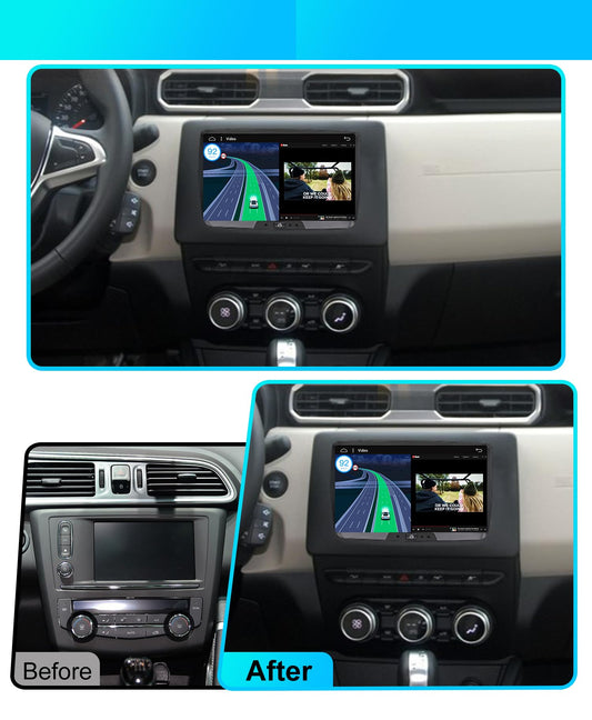 JOYX Android 10.0 car radio for Renault Duster/Dacia Sandero/Lada Xray 2/Renault Captur/Logan 2 | GPS 2 DIN | Free Canbus Camera | 8 inch | 2GB/32GB | Dab 4G WLAN Bluetooth MirrorLink