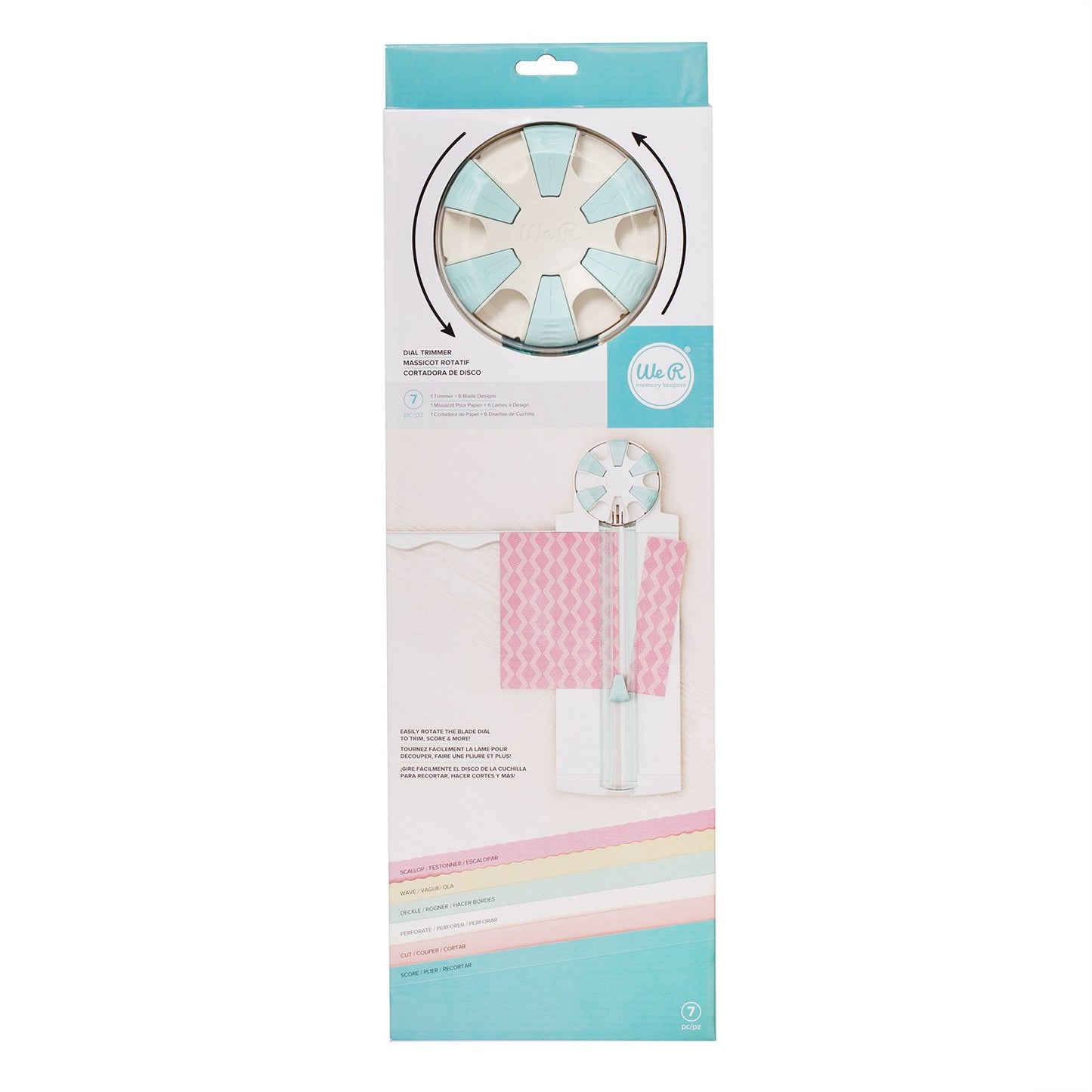 We R Memory Keepers Tools, multicolored - Dial Trimmer, 50.2 x 16.7 x 2.5 cm.