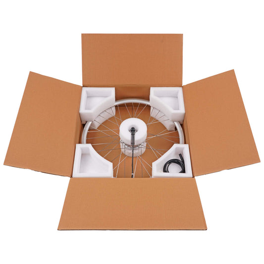 Windmill | E-bike hub motor rear wheel, silver, 20', 36V/250W, electric bike, pedelec