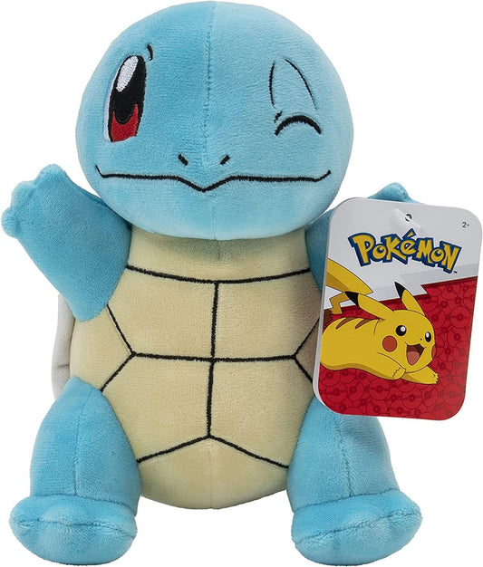 Pokemon PKW2693-20cm plush - Squirtle, official plush & PKW2695-20cm plush - Charmander, official plush