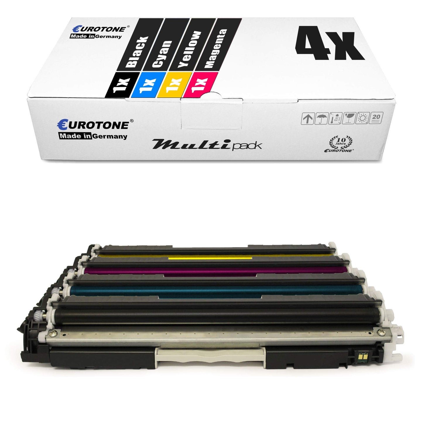 4X Müller Printware compatible toner for HP Color Laserjet Pro MFP M176 177 fw n replaces CF350A-53A 130A